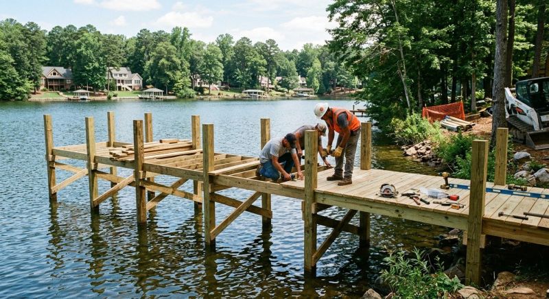 Boat Dock Construction in Overland Park, KS