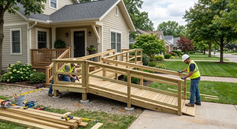 Church Ramp Installation in Wilmington, NC
