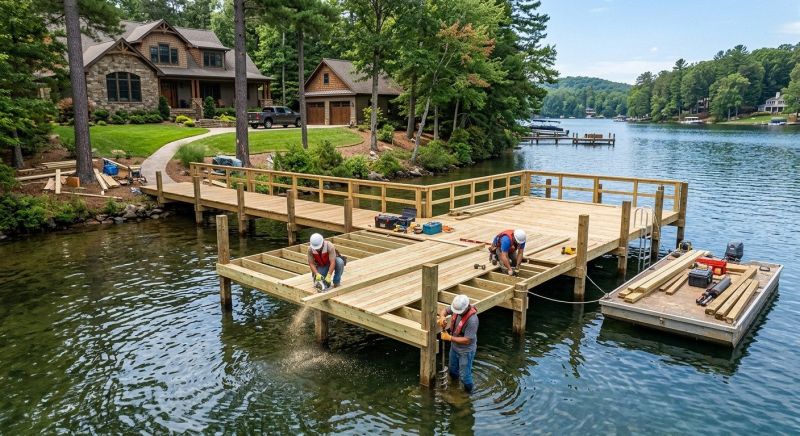 Dock Enlargement in Olathe, KS