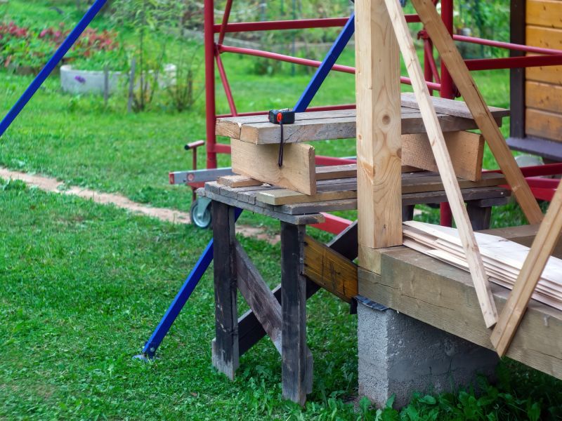 Weathered Porch Posts