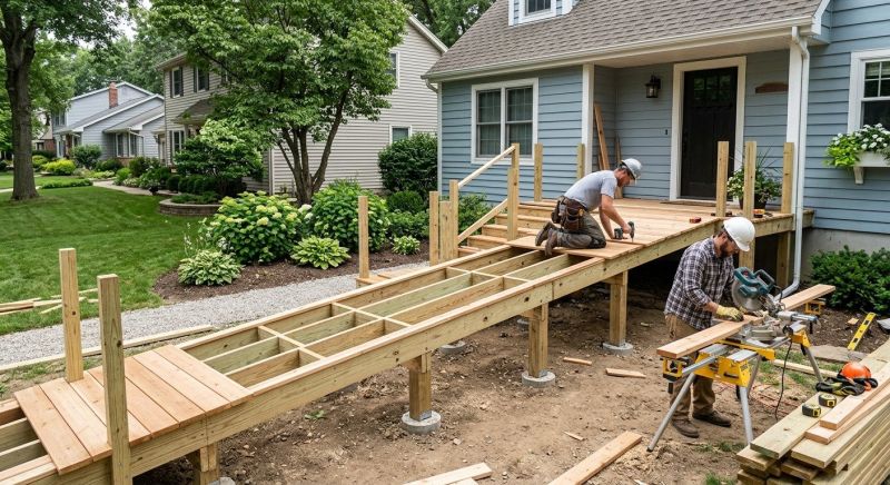 Stair Ramp Construction in Kansas City, KS