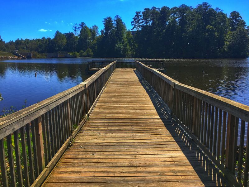 Wood Dock Installation in Alpharetta, GA